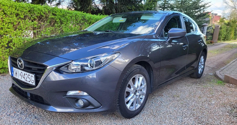 Mazda 3 cena 44900 przebieg: 177000, rok produkcji 2014 z Paczków małe 154